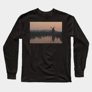 A mill at sunset Long Sleeve T-Shirt